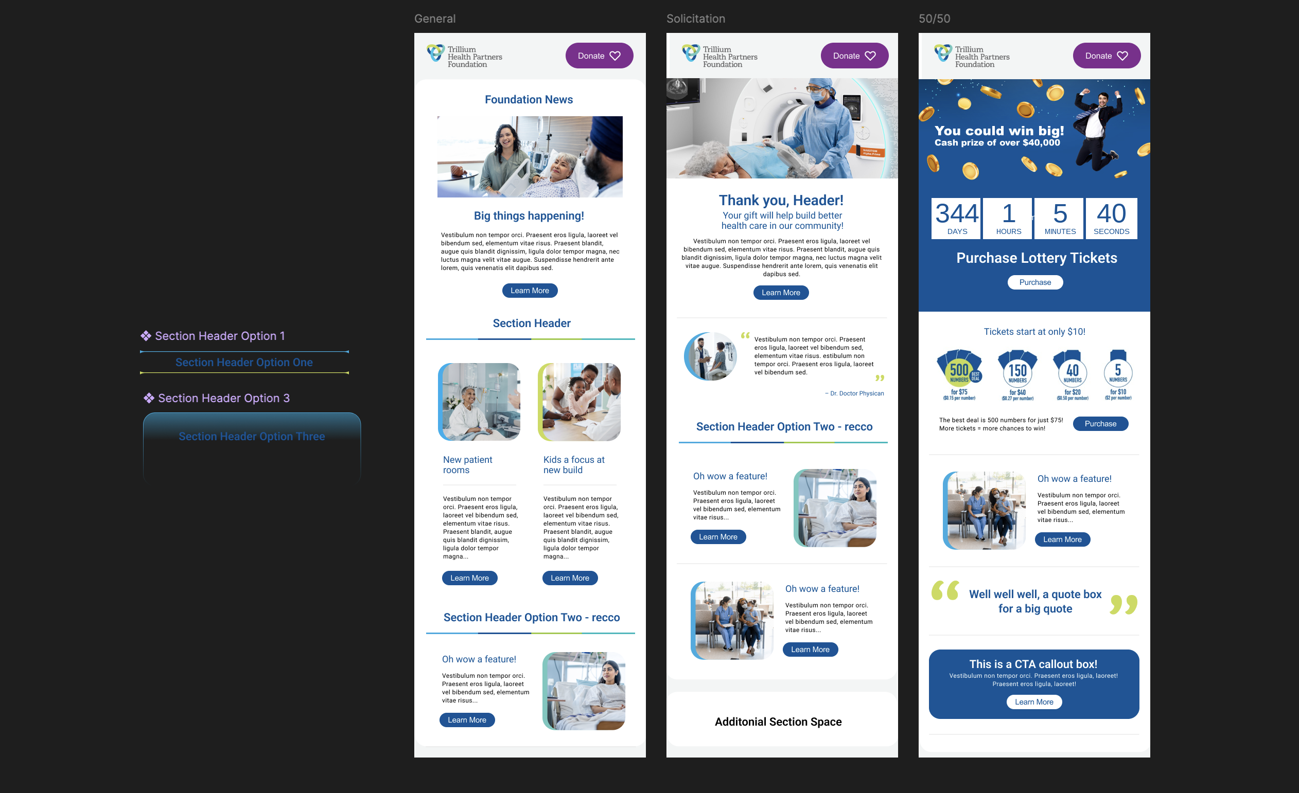 THPF e-news Redesign Framework